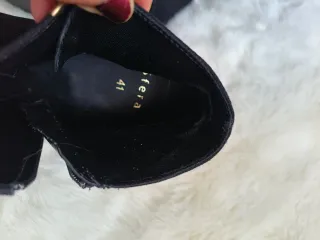 Botines negros tacón alto