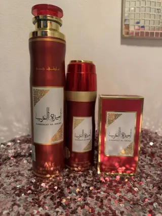 Pack Ameerat Al Arab Rojo y Dorado