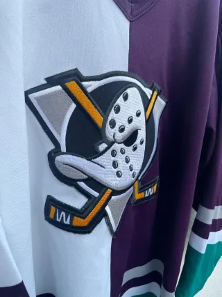 Camiseta Hockey CCM Mighty Ducks M 90s