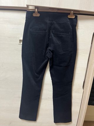 Pantalón señora terciopelo negro