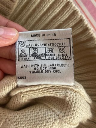 Rock & Revival Suéter Punto Beige Multicolor