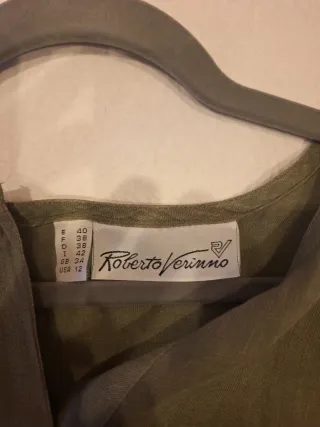 Camiseta pijama suelta verde talla única