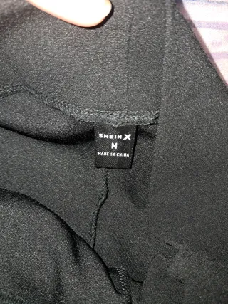 Falda pantalón negra talla M