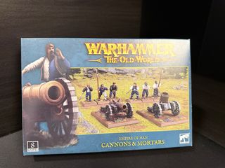 Warhammer Cañones y Morteros del Imperio