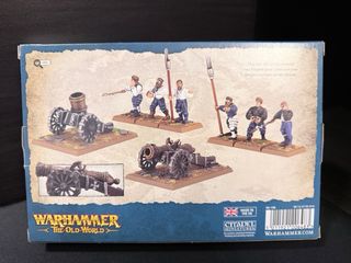 Warhammer Cañones y Morteros del Imperio