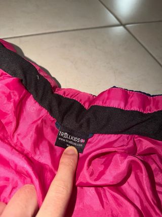 Trollkids Giubbino Bambina 4 Anni Blu/Rosa