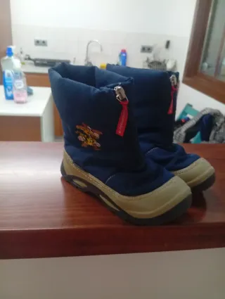 Botas de nieve forradas pelo niño 28.29
