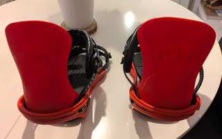 Fijaciones Snowboard Flux RK Talla M Naranja