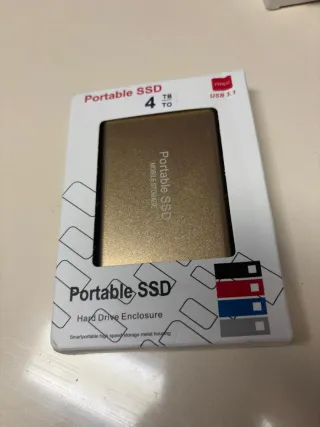 SSD 4TB nuevo!