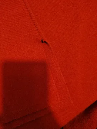 Jersey Zara Rojo Talla M