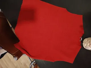 Jersey Zara Rojo Talla M