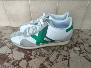 Zapatillas Munich Verdes y Blancas