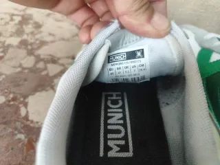 Zapatillas Munich Verdes y Blancas