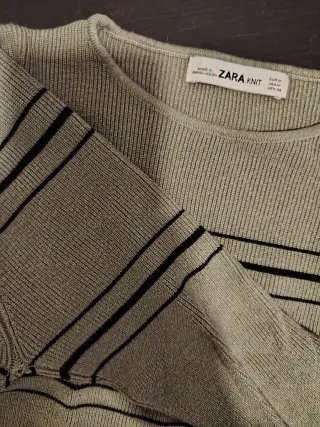 Jersey Zara Knit Rayas Talla M