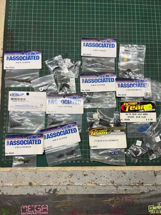 Tornillería Team Associated RC tornilleria