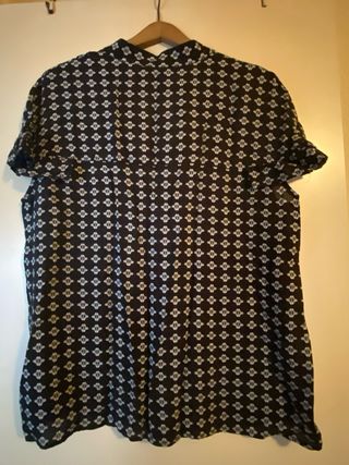 Camiseta Benetton manga corta estampada Talla XL