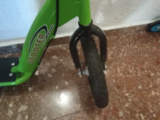 Patín Scooter Verde a partir de 6 años