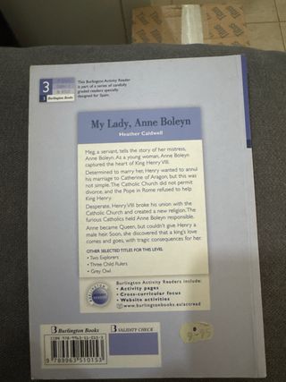 Libro de lectura en inglés