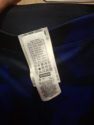 Mallas Decathlon Azul y Negro