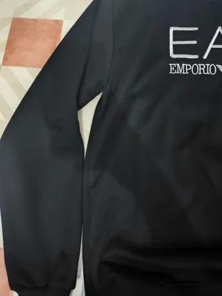 Sudadera EA Emporio Armani Negra