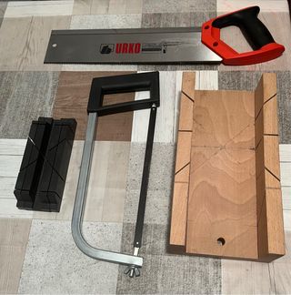 PACK-Sierra serrucho y caja ingletes ingletadora