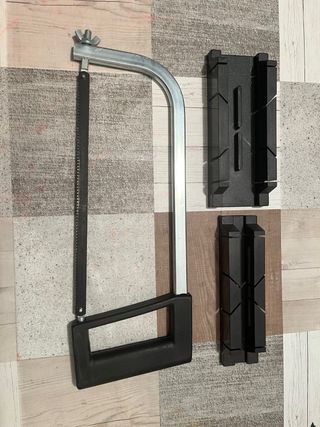 PACK-Sierra serrucho y caja ingletes ingletadora