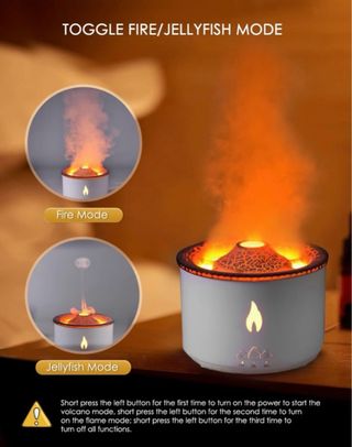 Diffusore Vulcano Aroma Olio Essenziale