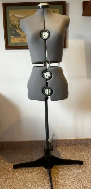 Maniquí de costura ajustable