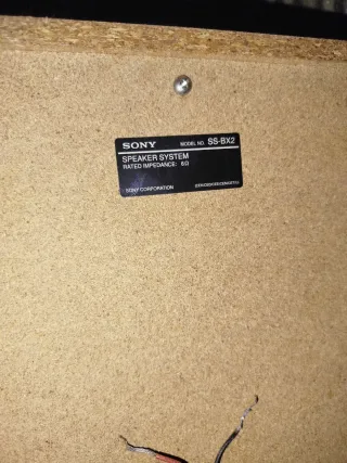 Mini Cadena Sony MHC-BX2 con CD y Cassette