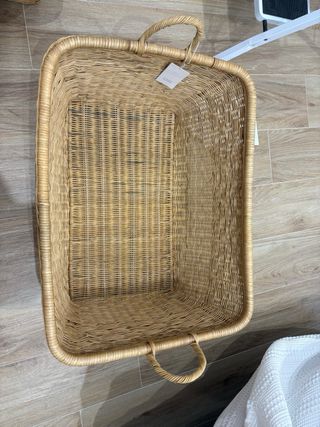 Cesto Zara Home mimbre 35x56x42 cm