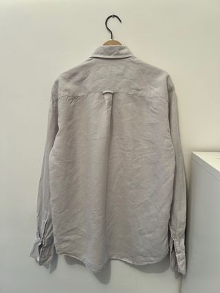 Camisa de lino lavada