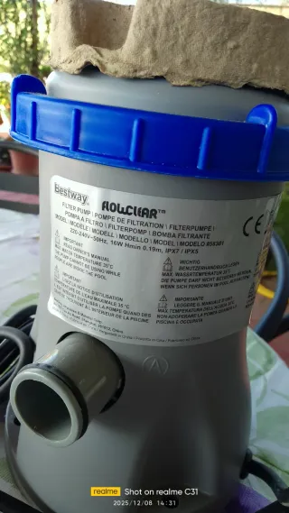 Motor para piscina inflable