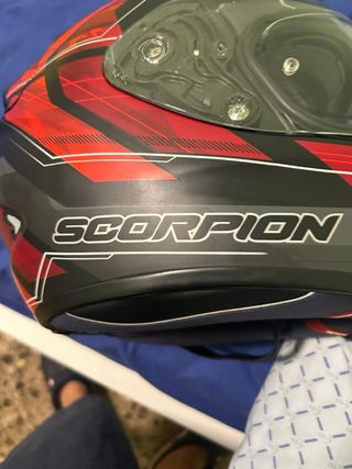 Casco Scorpion Moto Talla S