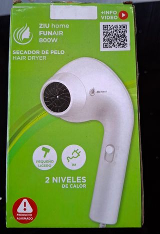 Secador de pelo ZIU home FUNAIR 800W