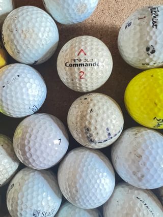 Lote 40 Pelotas Golf Usadas Varias Marcas