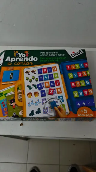 Juego Yo aprendo a contar 5 años