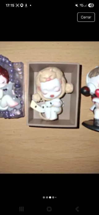 Skull Panda Alice in Wonderland Figuras