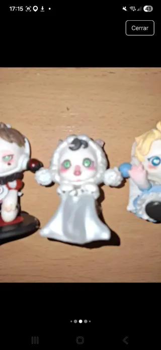 Skull Panda Alice in Wonderland Figuras