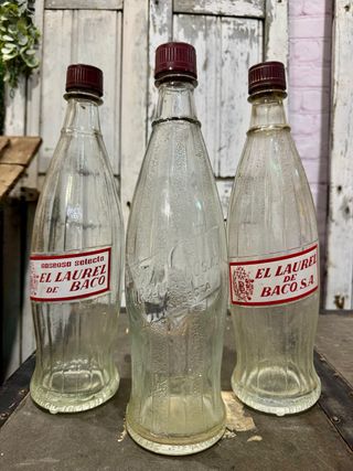 3 Botellas Gaseosa El Laurel de Baco