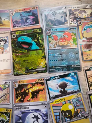 Cartas Pokémon Variadas de edición japonesa