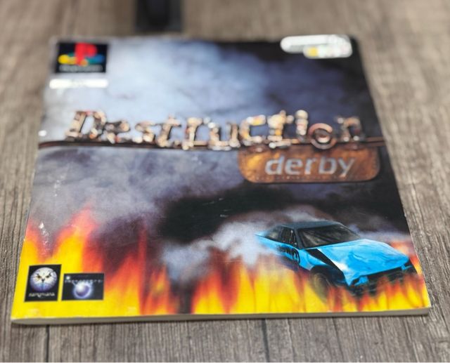 🇪🇸 DESTRUCTION DERBY 🇪🇸 PS1/PSX COMPLETO Y ESPAÑOL