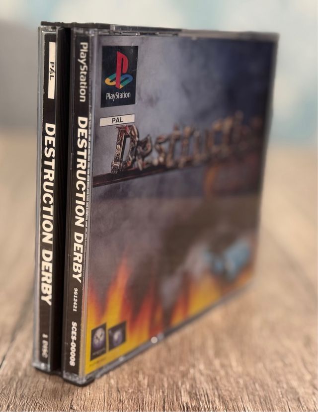 🇪🇸 DESTRUCTION DERBY 🇪🇸 PS1/PSX COMPLETO Y ESPAÑOL