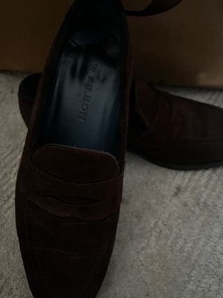 Mocasines Marrones de Ante