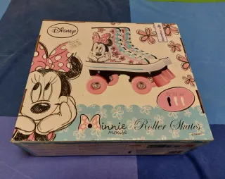 Patines Minnie Mouse 4 Ruedas Talla 32