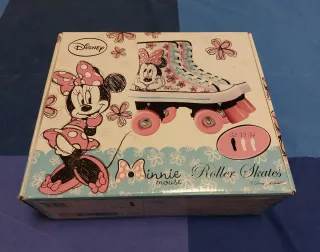 Patines Minnie Mouse 4 Ruedas Talla 32