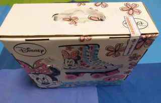Patines Minnie Mouse 4 Ruedas Talla 32