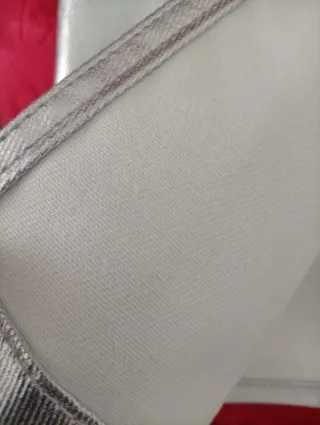 Falda midi Lefties plateada talla M