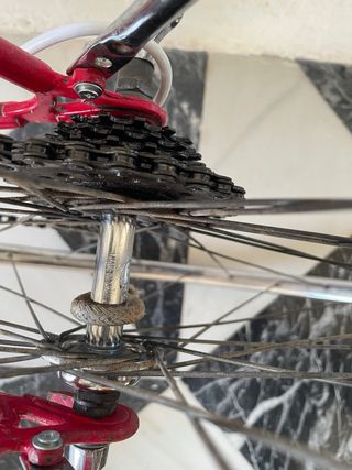 Bicicleta Carretera BH Roja Vintage