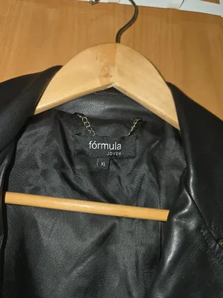 Cazadora Biker Negra Mujer