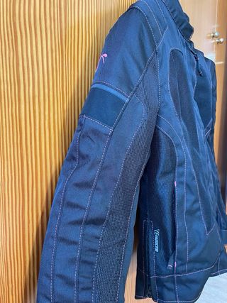 Chaqueta Moto Chica Talla S protecciones+espaldera